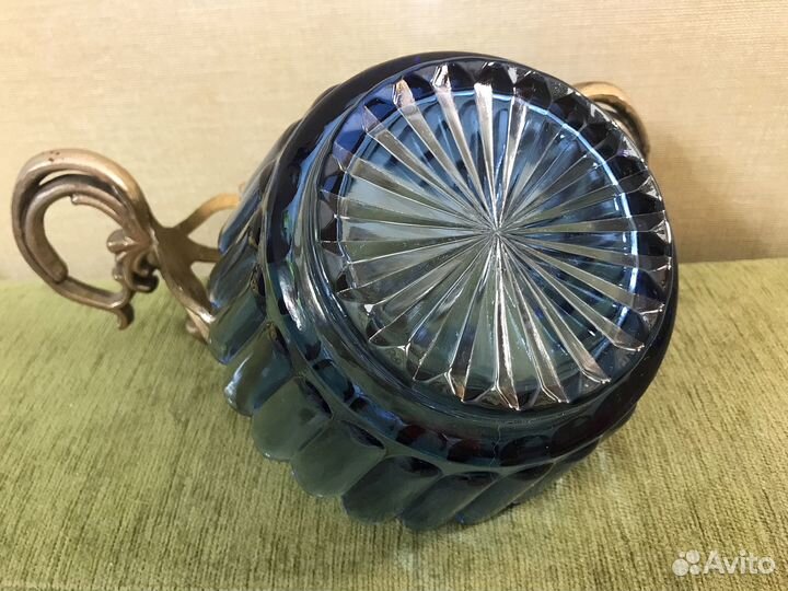 Хрусталь цветной: кобальтовое и марганцевое стекло