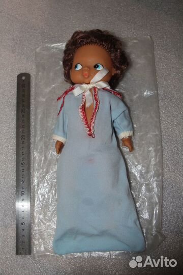 Винтажная кукла времен СССР. Резина
