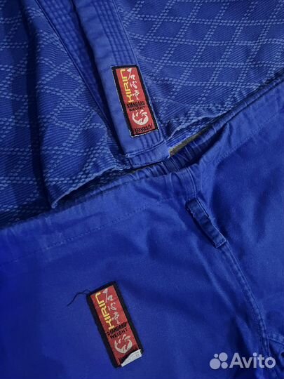 Кимоно для дзюдо 160 Hayashi синее