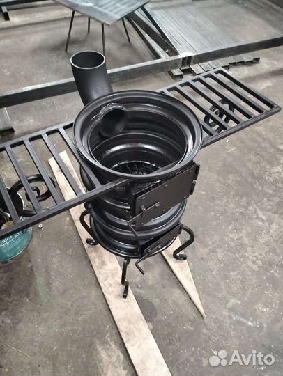 Печка под казан
