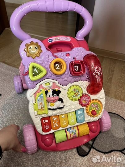 Ходунки каталка vtech