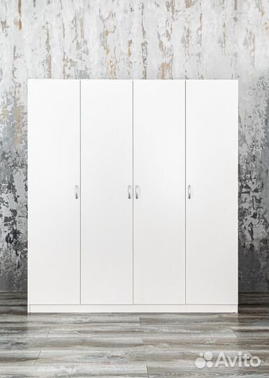 Шкаф новый белый Классик 6