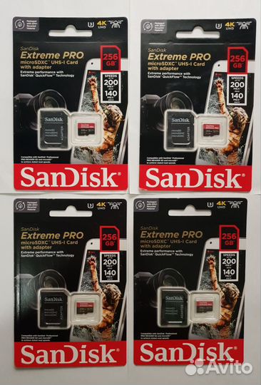 Карта памяти: SanDisk micro sdxc Extreme Pro