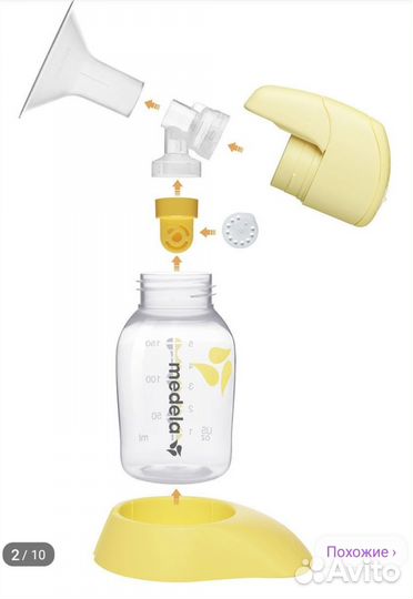 Молокоотсос medela электрический