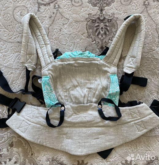 Эргорюкзак слинг Aloe лен (9-17 кг)