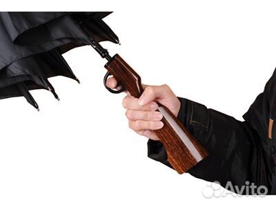 Зонт полуавтоматический ружье Новый