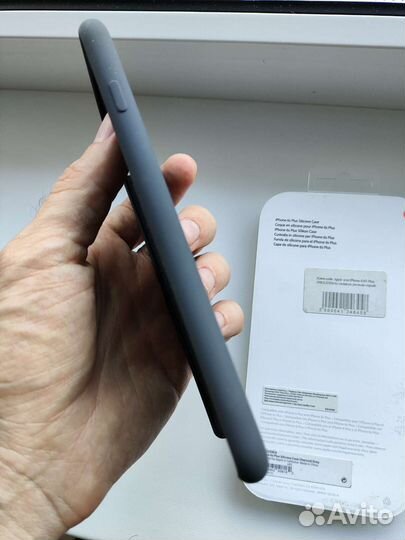 Чехол серый на iPhone 6 plus/6s plus (оригинал)