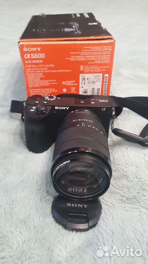 Продам фотоаппарат sony a6600 kit 18-135