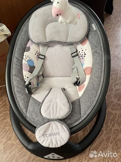 Детские электронные качели tommy