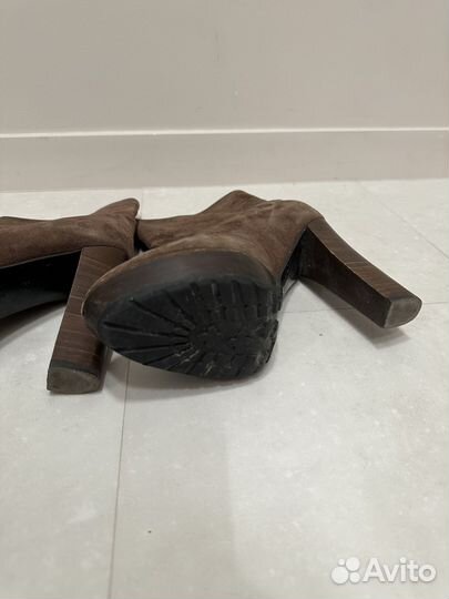 Сапоги женские замшевые Carlo Pazolini