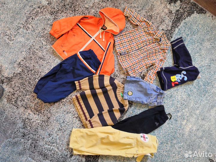 Детские вещи пакетом мальчику на 1.5 - 2 года