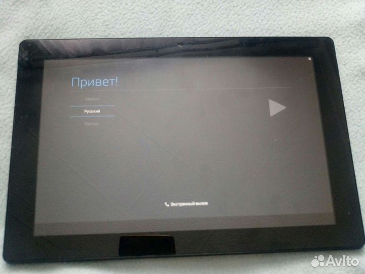 Планшет 10 дюймов Wexler на запчасти