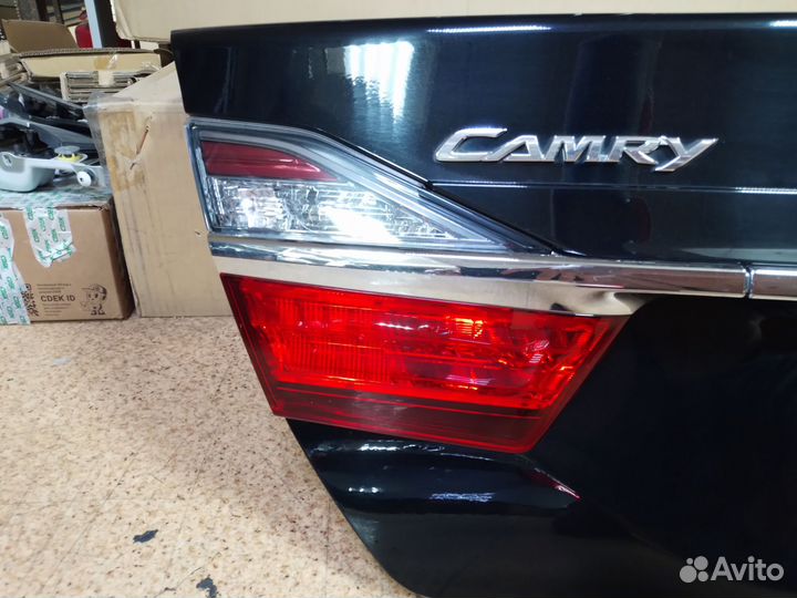 Крышка багажника toyota camry 55 2014-2017 год