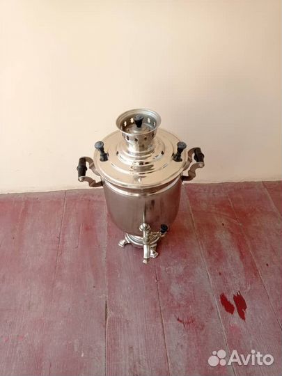 Самовар на дровах СССР новый