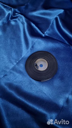 Ткань атласная и лента за всё