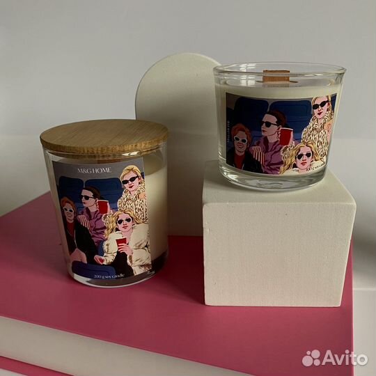 Сюжетные соевые свечи