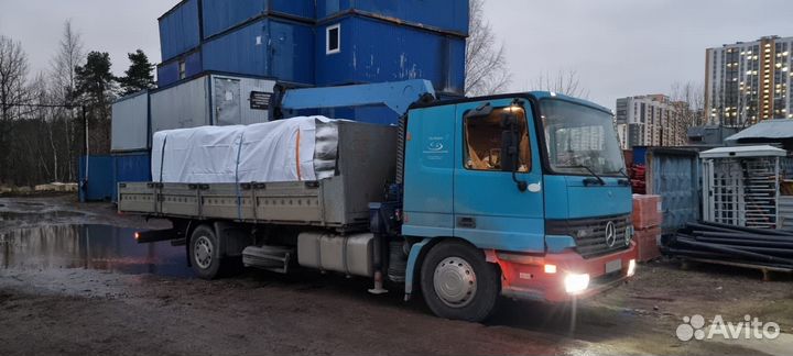 Mercedes-Benz Actros 1840 с КМУ, 2002