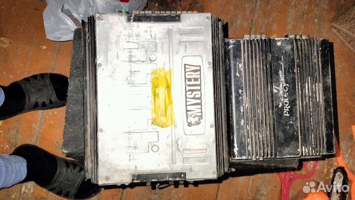 Сабвуфер и усилитель