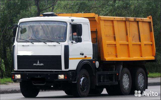 Услуги самосвала