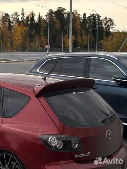 Спойлер на мазду 3бк хэч