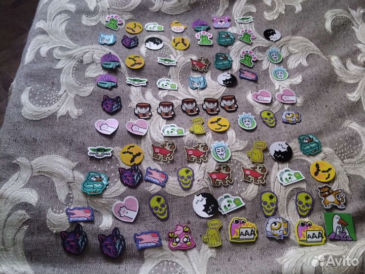 Стикерсы магнит 100 штук