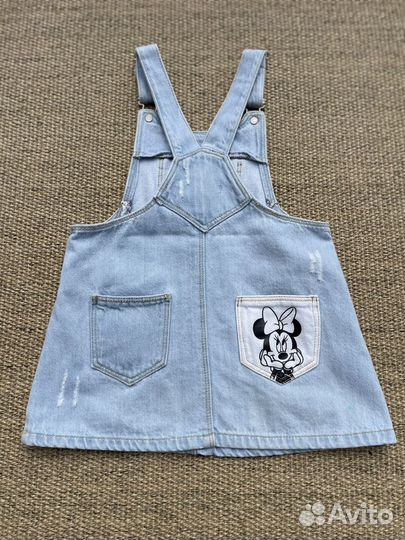 Джинсовое платье Zara 98 для девочки