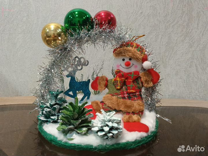 Новогодняя поделка своими руками