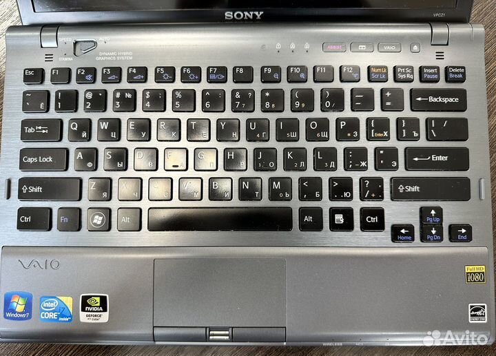 Ноутбук Sony Vaio PCG-31111V core i7