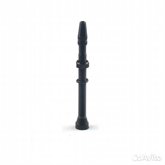 Ниппель Presta для бескамерных колес FV74мм черный