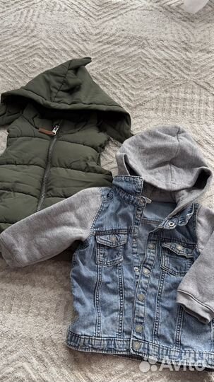 Комплект одежды и джинсовка H&M на мальчика