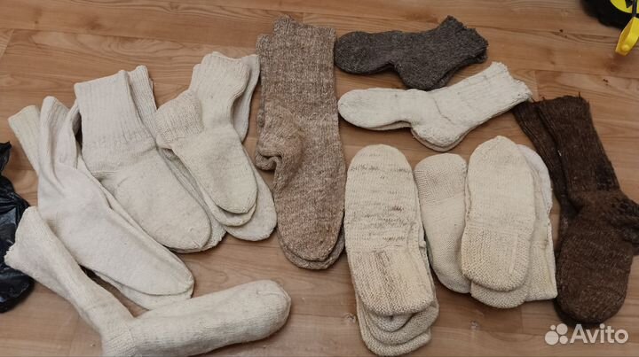 Шерстяные носки