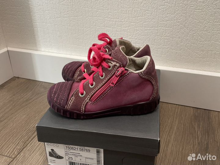 Ботиночки ecco 2 пары