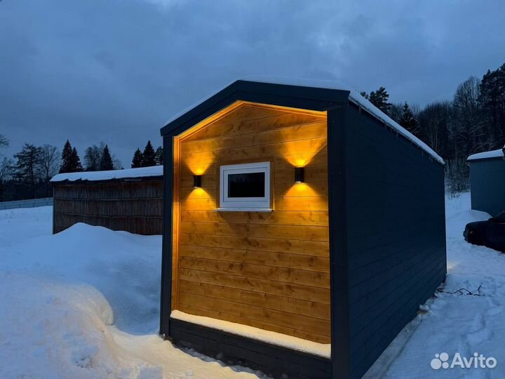 Бытовка в стиле барнхаус