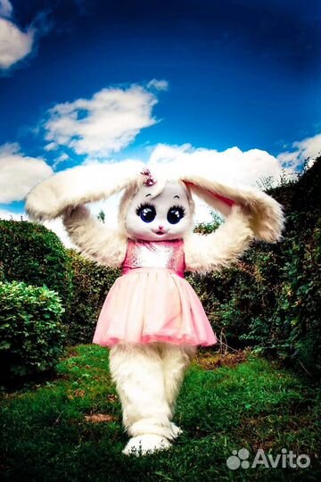 Поздравление от ростовых кукол Белый Мишка и др