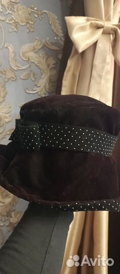 Шляпа Панама черная