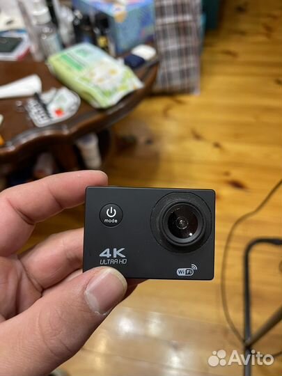 Экшн камера почти новая набор