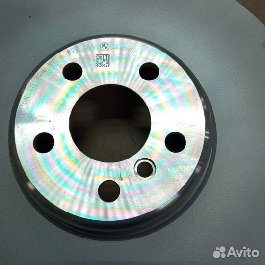 Диск тормозной BMW F95 G05 перед левый