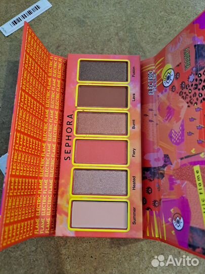 Палетка теней для глаз Flame. Sephora