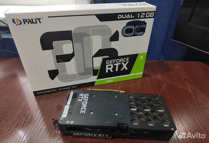 Видеокарта Palit PCI-E 4.0 RTX3060 dual OC 12G