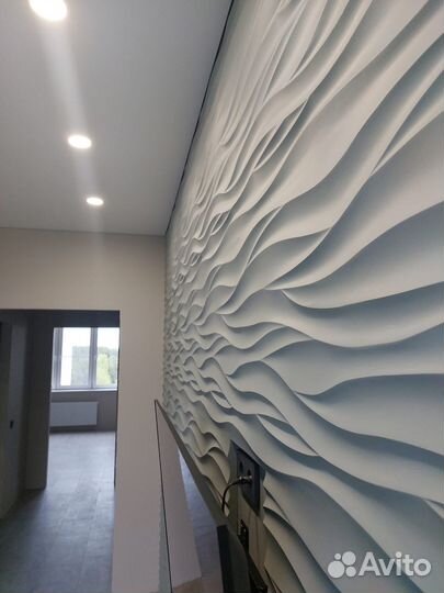 Декоративный камень и кирпич, стеновые 3D панели