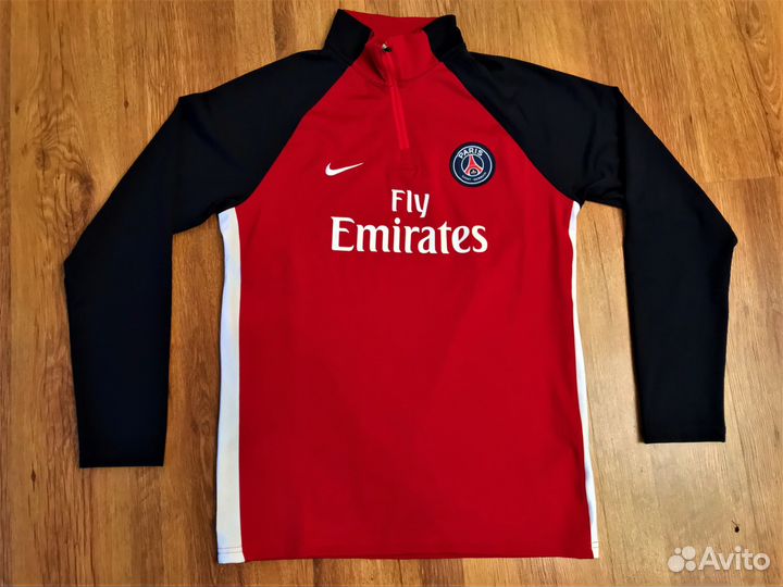 Тренировочный костюм красный Nike FC PSG