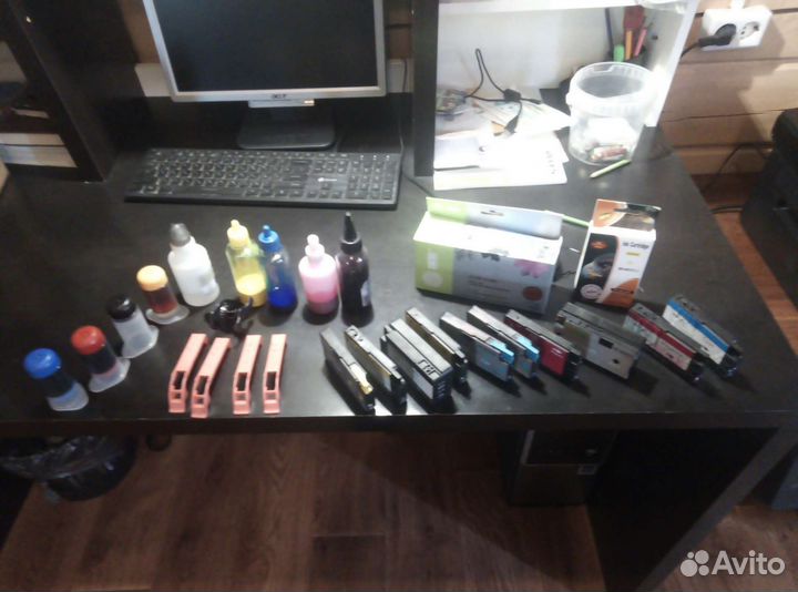 Чернила картриджи HP Canon