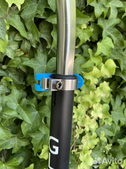 Самокат Globber Foldable Flow 125 Голубой