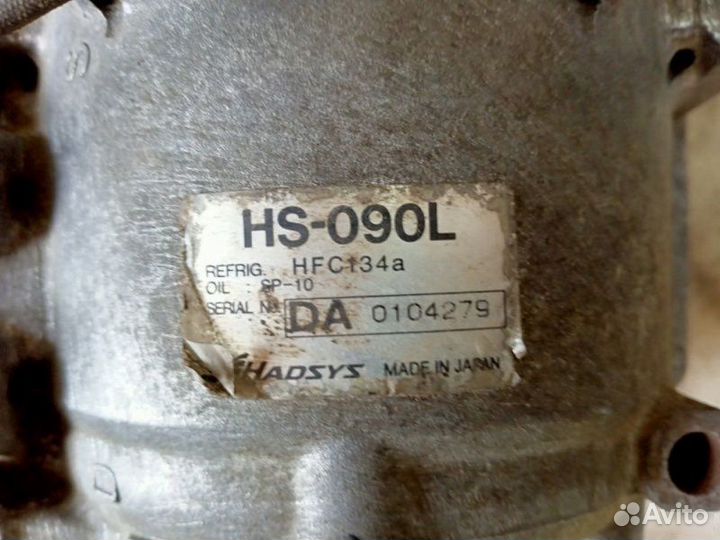Компрессор кондиционера Honda Civic D14A2 1996