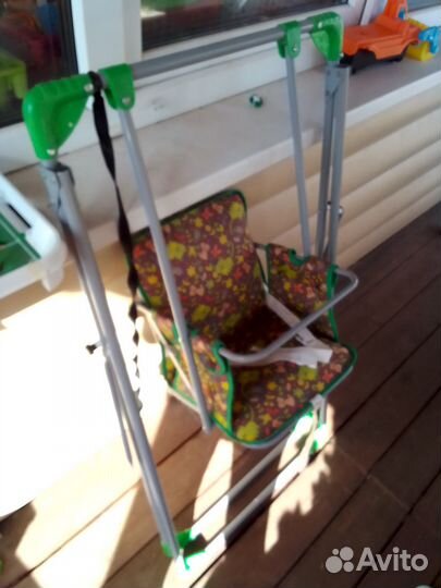 Качель детская. Основание металлическое