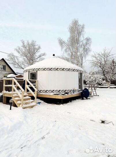 Юрта для глэмпинга