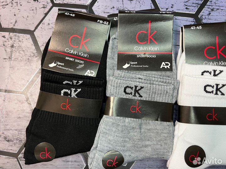 Носки мужские Calvin Klein 10 пар