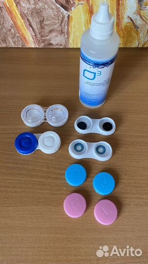 Линзы контактные цветные