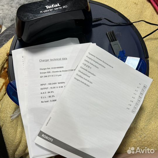 Робот пылесос tefal