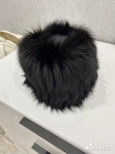 Шапка натуральный мех женская